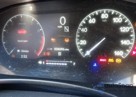 2024 Honda Civic Ex z USA, uszkodzony, nr VIN 2HGFE1F72RH311672